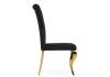 Стул Woodville Lund 15383 black / gold фото 3