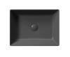 Раковина GSI Kube X 942926 черный матовый, 50x37 фото 2