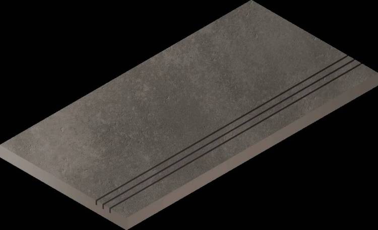 Бордюр Italon Миллениум x2 620090001192 Блэк закругленный грип 30x120