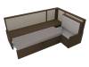 Диван угловой Лига диванов Кристина 28759 Коричневый Правый фото 5