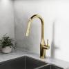 Смеситель для кухни Sancos Grand SC4002BG брашированное золото фото 2
