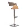 Стул барный Tetchair Vimta (mod.4021S) 21829 бежевый, натуральный, хром фото 2