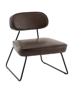 Кресло Stool Group Kate AV 336-Pch-9005 коричневый, экокожа