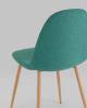 Набор из 4 стульев Stool Group Валенсия SN OS-001-V 1009-21 DUAL X4 зеленый фото 7