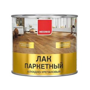 NEOMID ЛАК ПАРКЕТНЫЙ алкидно-уретановый, полуматовый (2,5л)