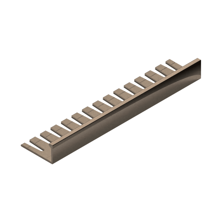 Профиль L-образный гибкий Neexy pv06-06 MBR бронза матовая 270x1.25x2.15