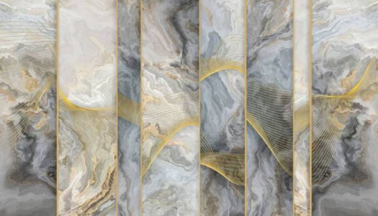 3D Фотообои Artegrafico «Благородный мрамор» KK-034 песок