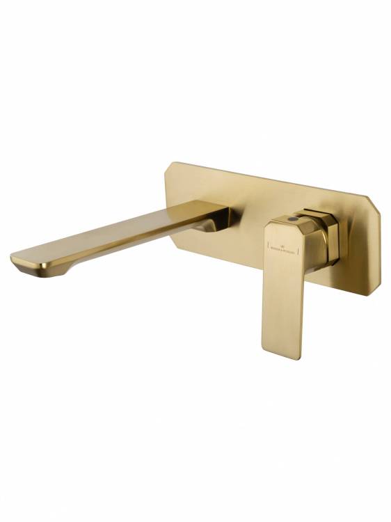 Смеситель для раковины Wonzon & Woghand Diamond WW-88869011-BG встраиваемый, брашированное золото