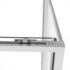 Душевой уголок Vincea Slim Soft VSR-1SS1010CL 1000x1000, профиль хром, стекло прозрачное фото 3