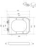 Унитаз подвесной Wonzon & Woghand Rona WW-UP2216-MG безободковый, сиденье микролифт, серый матовый фото 3