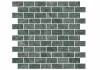 Декор Kerama Marazzi Эвора MM13123 мозаичный зеленый 32x30