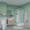 Душевая кабина Niagara Classic NG-1108-14BKT (900x900x2100-2400) со средним поддоном (26см), с полкой фото 4