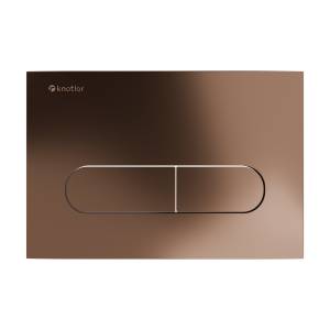 Кнопка смыва Knotlor Союз BIS101RB бронза