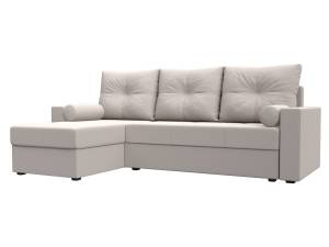 Диван угловой Лига Диванов Верона 127863L Бежевый