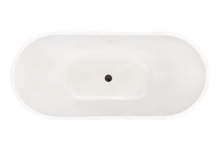 Акриловая ванна Royal Bath Wave RB610101BL белая, 170x75
