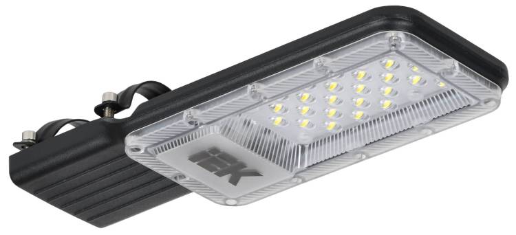 Уличный консольный светодиодный светильник IEK ДКУ 1011-30Ш LT-DKU1-1011-030-50-K03