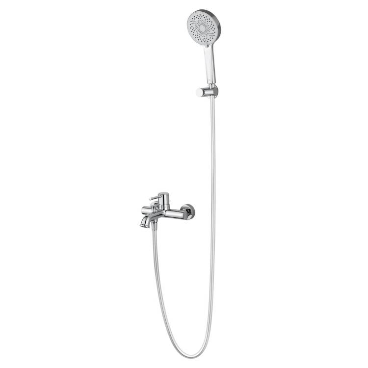 Смеситель для ванны Wonzon & Woghand WW-88037073-CR с душевым гарнитуром, хром