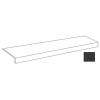 Ступень Atlas Concorde Russia Forte dei Marmi Rock 610110001303 Venaria Black Scalino Frontale 33x120