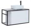 Тумба под раковину Aquanet Nova Lite Loft 90 261651 белый