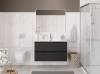 Тумба с раковиной BelBagno UNO 100 подвесная, Темно-Серый Матовый фото 5