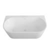 Акриловая ванна Art&Max Messina AM-MESSINA-1700-870 170.5x87.5 белая глянцевая фото 4
