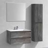 Мебель для ванной Vincea Luka 80 2 ящика, камень