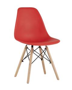 Стул Stool Group Eames Style DSW Y801-V SEAT red DUAL красный