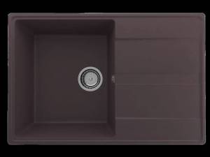 Мойка кухонная Ulgran Quartz Prima 750-06 трюфель
