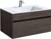 Мебель для ванной Vincea Chiara 80 темный дуб фото 10