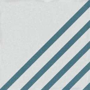 Керамогранит Wow Boreal 107205 Dash Decor White Blue 18.5x18.5
