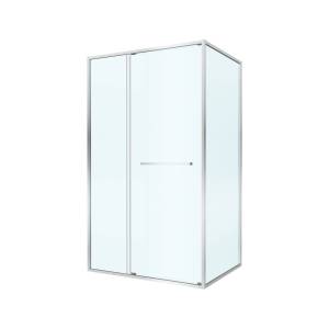 Душевой уголок Cezares LUX-AH-FS-11-120/90-C-CR профиль хром, стекло прозрачное, 120x90x195