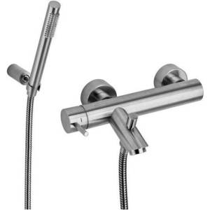 Смеситель для ванны Paffoni Light LIG023ST сталь