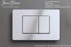 Кнопка смыва Iberica Blanca Inox-C IB.B011.003.001 хром глянцевый, 25x16 см