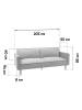 Диван-кровать Stool Group Кассель vd-cassel-cl-steel светло-серый, велюр рельефный фото 7