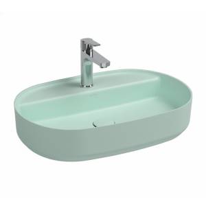 Раковина Isvea Infinity 10NF65060SV-2T 60 см, мятно-зеленая матовая