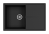 Мойка кухонная Misty Линкор LIN-78х51-01 антрацит, 78x51 фото 6