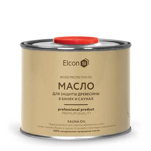 Масло для защиты древесины в банях и саунах Elcon Sauna Oil 0.5 л