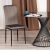 Стул Tetchair Verter (mod. 37-1) 21400 Dark grey (темно-серый) HLR24/черный фото 10
