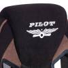 Кресло компьютерное Tetchair Pilot (24) 21671 черный/коричневый фото 8