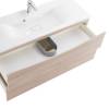 Тумба с раковиной Belbagno Marino MARINO-1100-2C-SO-RG-P 110x45x50 Rovere Grigio подвесная с двумя выкатными ящиками фото 5