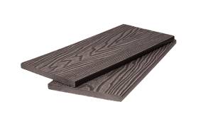 Универсальная доска заборная Polivan Group Singaraja (Сингараджа) ДПК 3D Velvet Brushing (Текстура дерева Вельвет Шлифованная) Темно Коричневый 2900x140x11