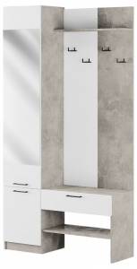 Стенка для прихожей Атмосфера Торонто 00-00020733 Белый