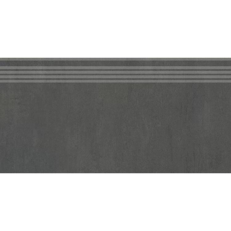 Ступень Kerama Marazzi Гварди SG640520R/GR Антрацит Матовый Обрезной 30x60