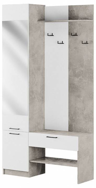 Стенка для прихожей Атмосфера Торонто 00-00020733 Белый