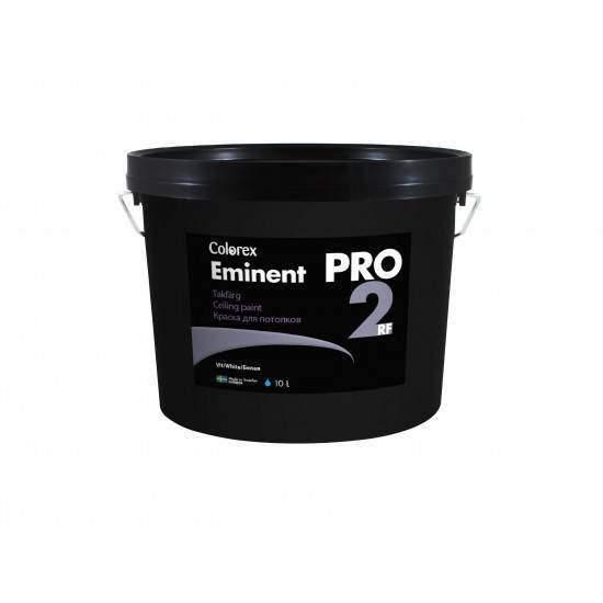 Краска для потолка Colorex Eminent Pro 2RF 10 л