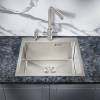 Мойка кухонная Milacio Steel Denia 51 MC.77480 сталь нержавеющая фото 2