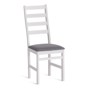 Стул Tetchair Rosario 20215 white, ткань тёмно-серая (150) разобранный 39x39x99