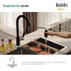 Смеситель для кухни Iddis Cuba CUBBLP0i05 с выдвижным изливом, черный матовый фото 4