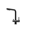 Смеситель для кухни Sancos Foster SC4014MB с возможностью подключения фильтра для воды, черный матовый