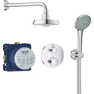 Душевой комплект Grohe Grohtherm 34735000 с термостатом, с внутренней частью